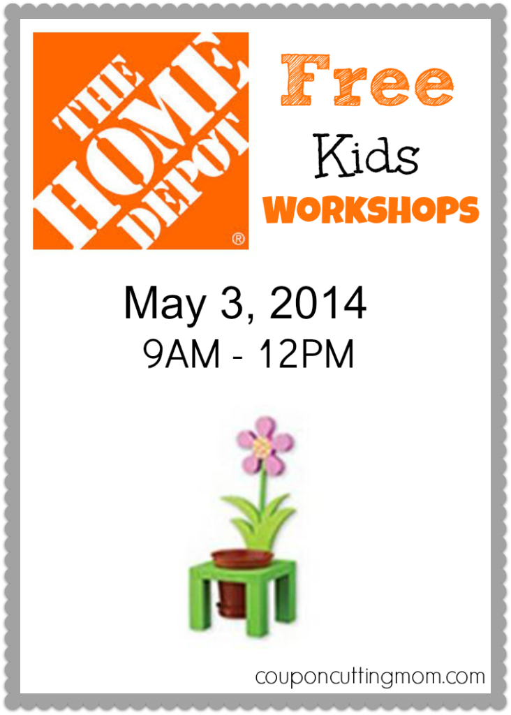 FREE Home Depot Kids Build A Flower Planter (5/3/14)