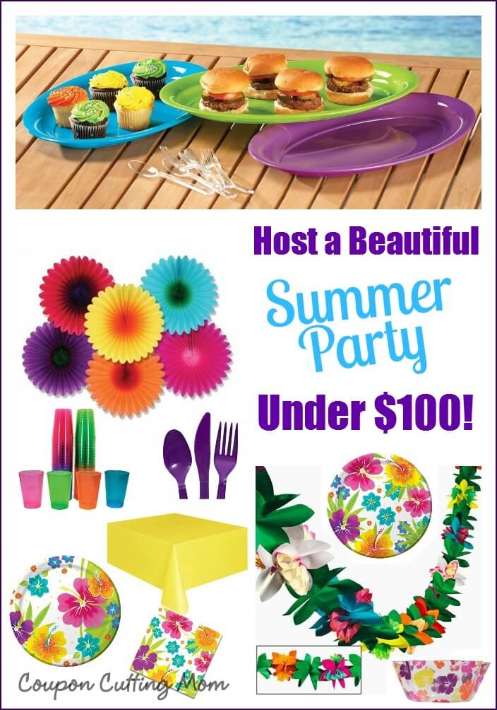Host a Beautiful Summer Party For Under $100