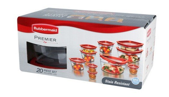 Rubbermaid Premier Food Storage Container Set ONLY $17.99 (Reg. $29.99)
