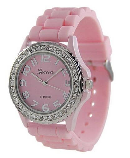 Geneva Platinum Accented Watch Only $4.34 (Reg. $50) + Free Shipping 