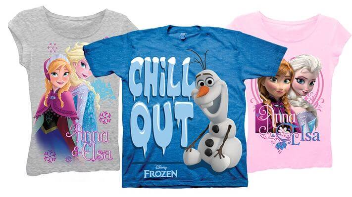 Frozen T-shirts 
