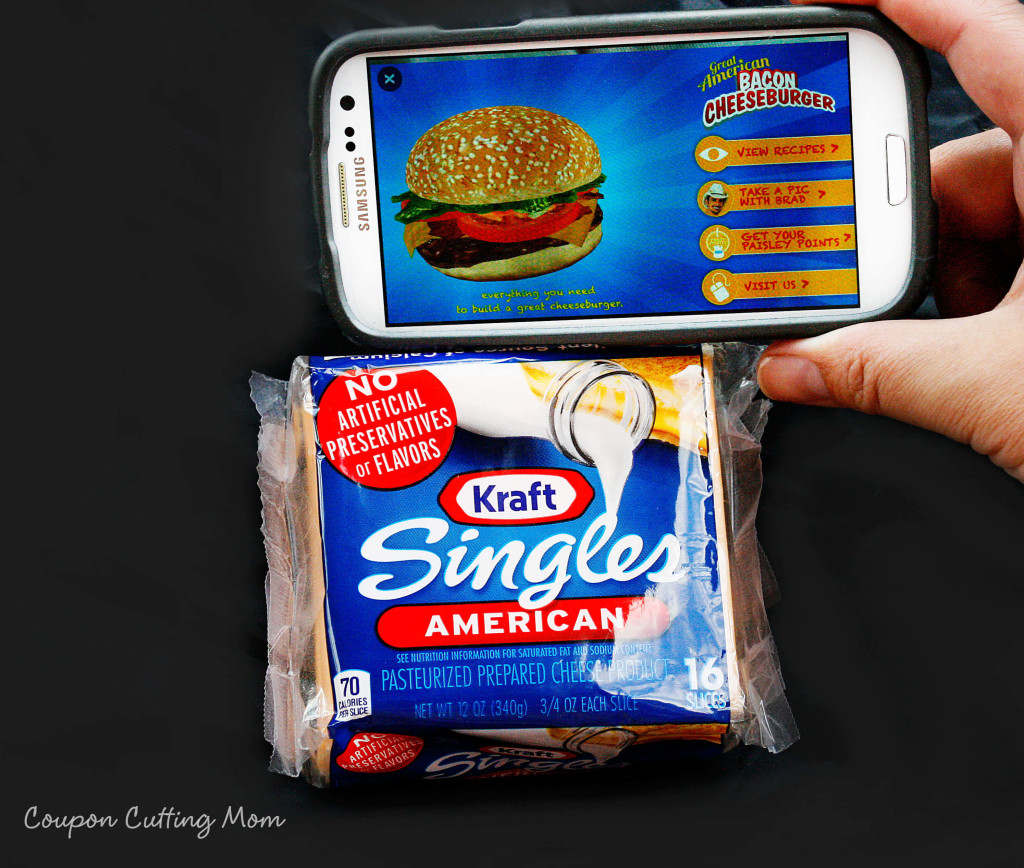  The Great American Cheeseburger and The Blippar App