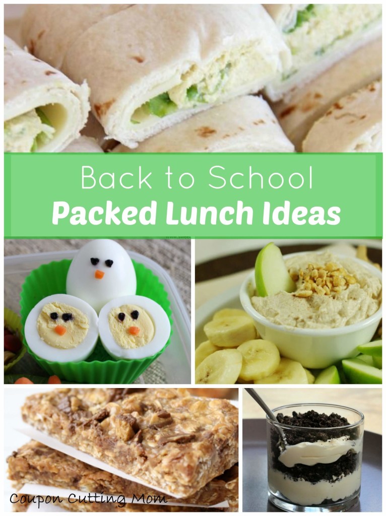 Back to School Packed Lunch Ideas