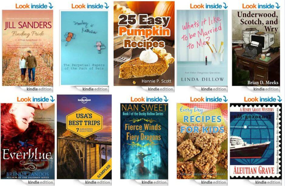 Free ebooks: 25 Easy Pumpkin Recipes, USA's Best Trips  + More Books