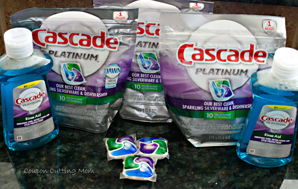Cascade Platinum - Sparkling Clean Dishes Without Any Pre-Rinsing #CascadeShiningReviews + Giveaway