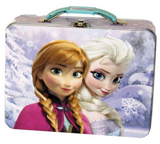 Disney Frozen Anna & Elsa Embossed Tin Lunch Box Only $6.97 (Reg. $29.99)