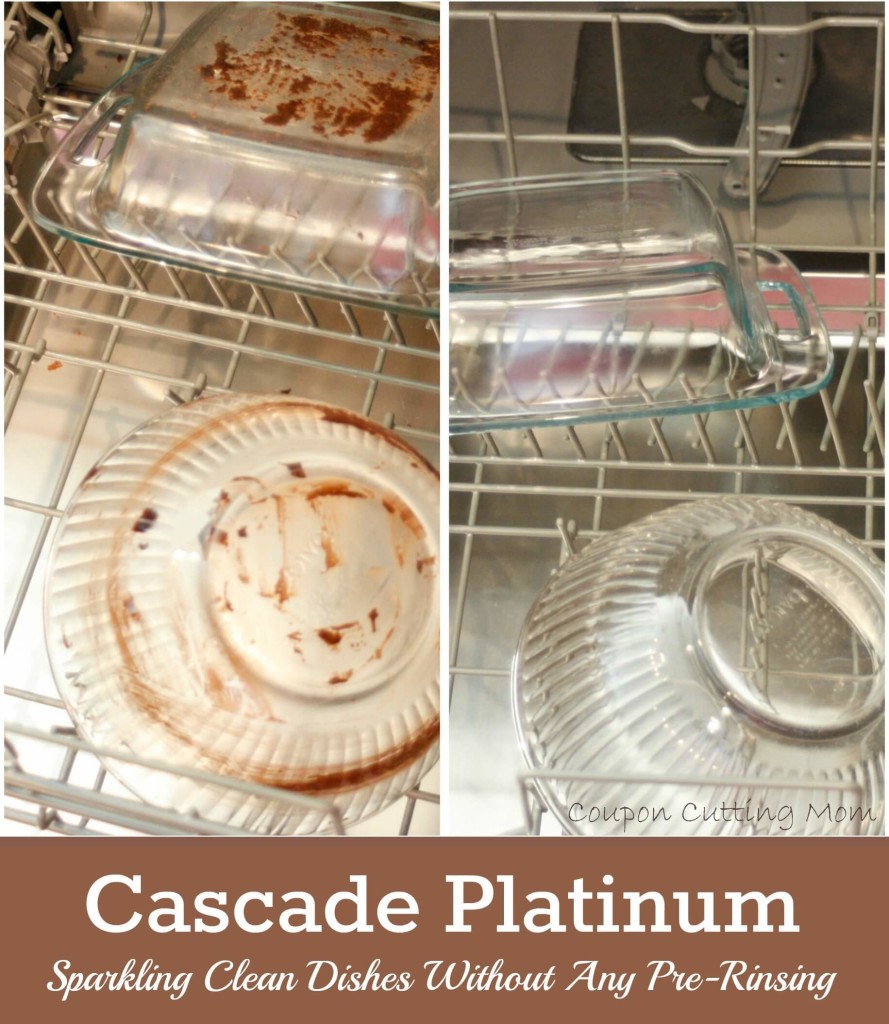 No Pre-Rinsing Dirty Dishes With Cascade Platinum