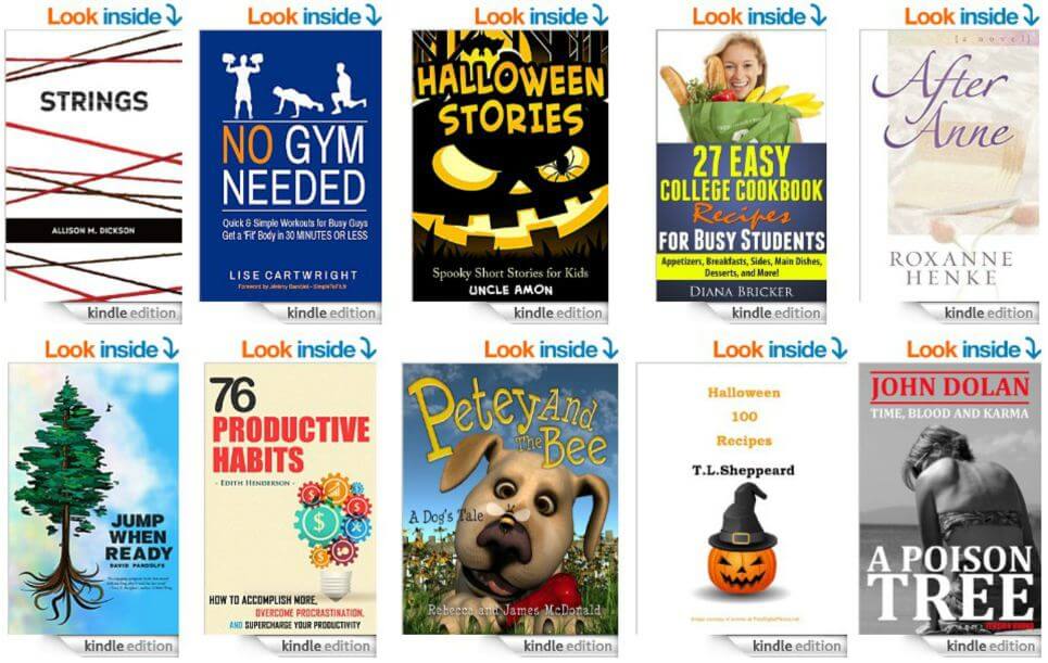 Free ebooks: No Gym Needed, 76 Productive Ideas + More Books