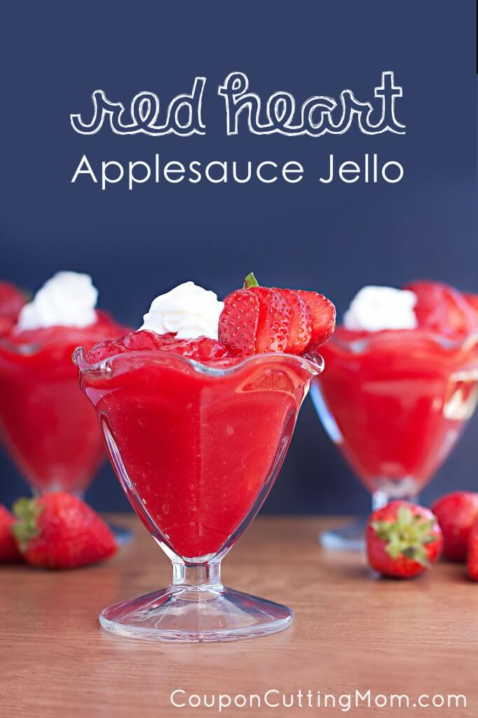 Red Heart Applesauce Jello Recipe