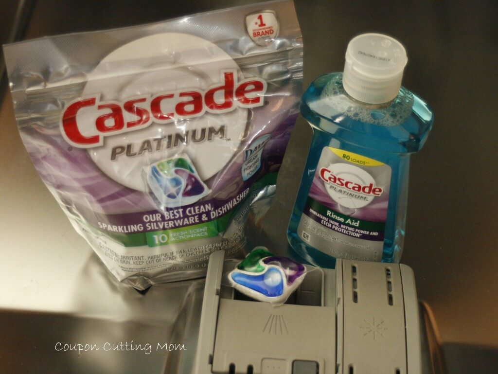 No Pre-Rinsing Dirty Dishes With Cascade Platinum