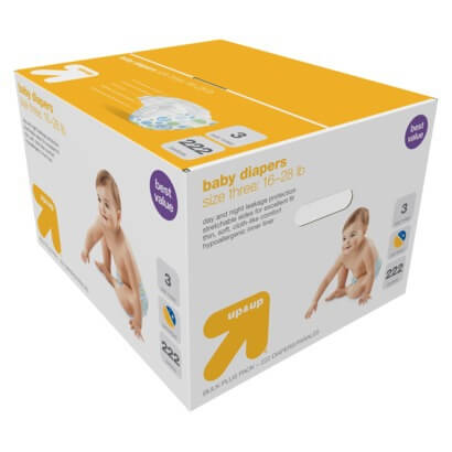 Up & Up Diapers 44% off Regular Price