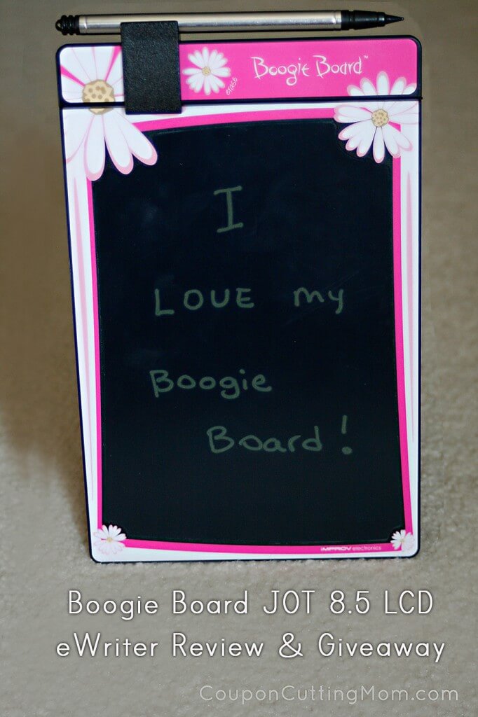 Boogie Board LCD Writing Tablet Review and Giveaway