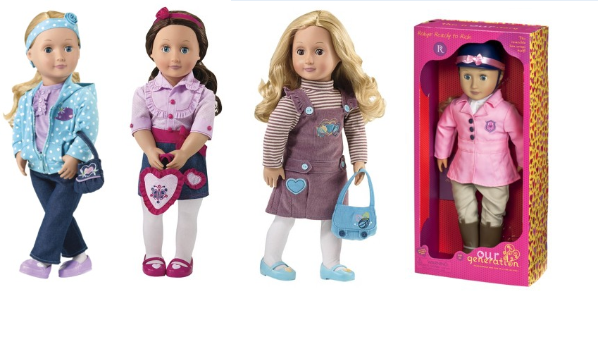 Encouraging imaginative play with Our Generation Dolls - Just A Mamma