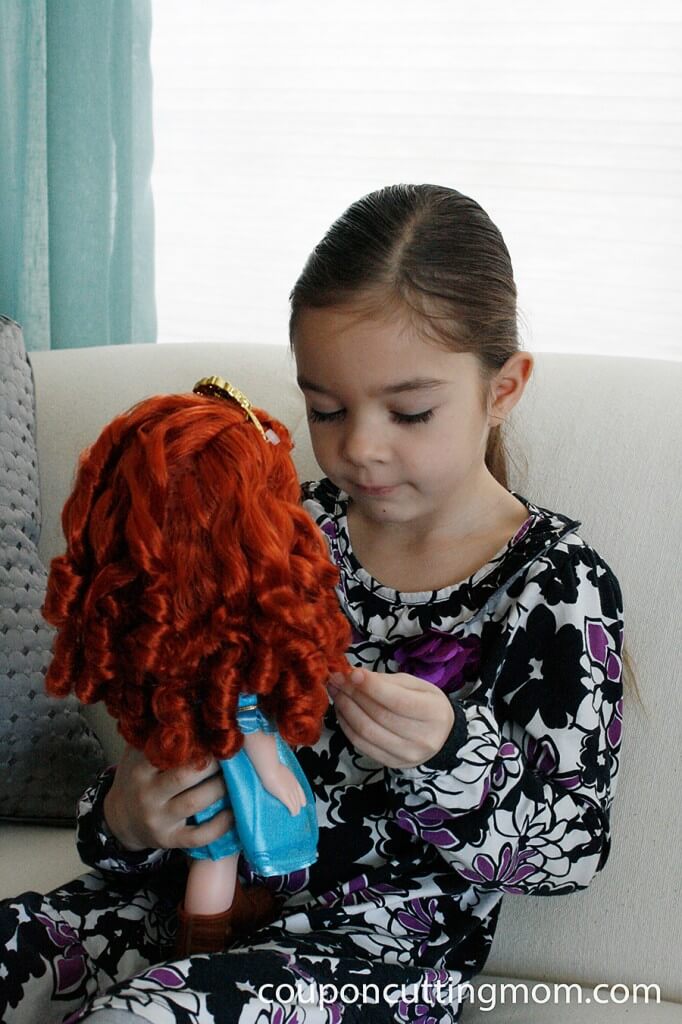 Any Girl Will Love The Toddler Merida or Baby Anna Doll or the Sofia the First Royal Curtsy Dress 