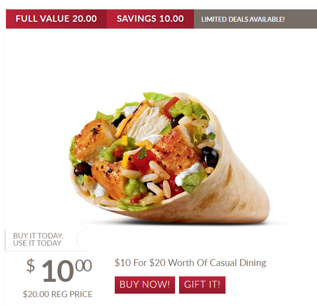 Save 50% When Dining at Moe's With This Deal