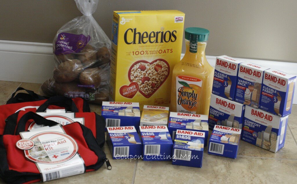 Giant Shopping Trip: $0.06 Band-Aid, FREE Cheerios and More