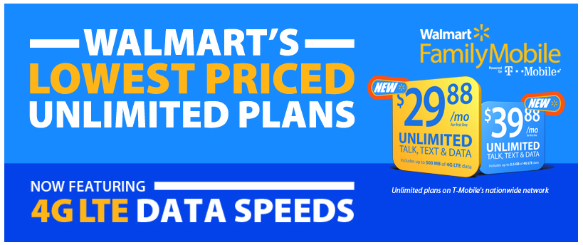Save Money With A Walmart Family Mobile Unlimited Plan