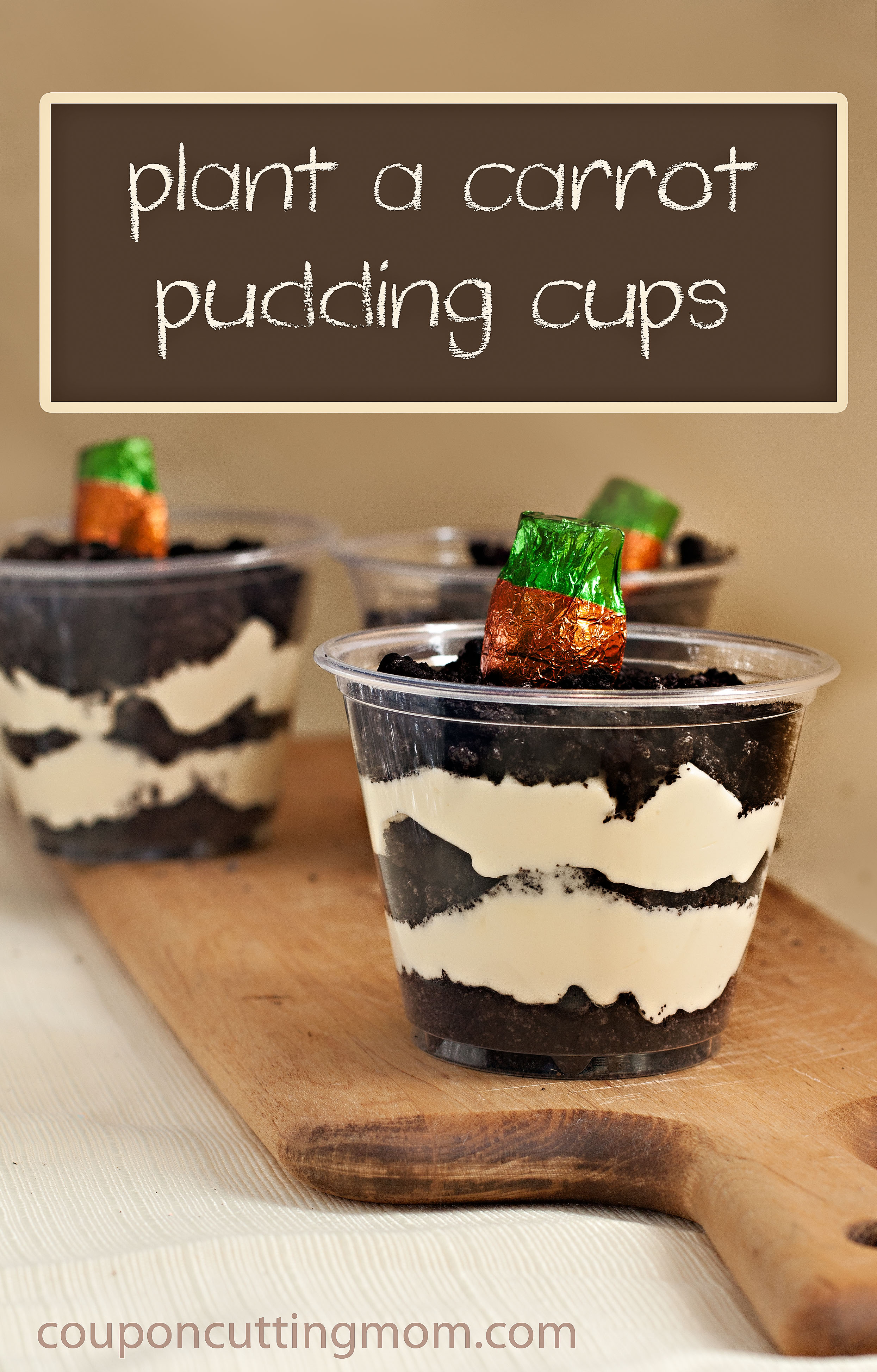 Plant a Carrot Pudding Cups With Palmer Candy