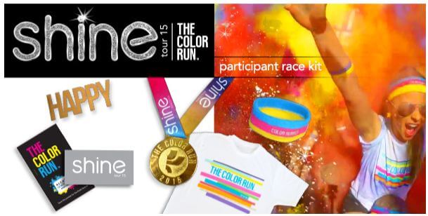 The Color Run Shine Tour 2015