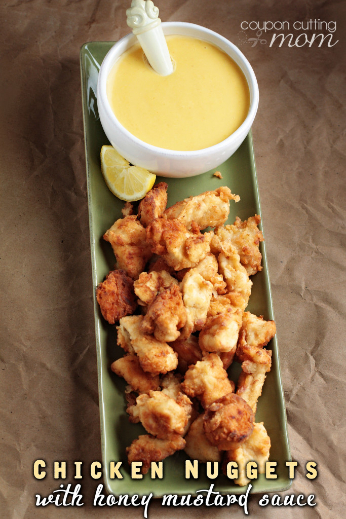 Homemade Zaycon Chicken Nuggets with Honey Mustard Sauce Recipe