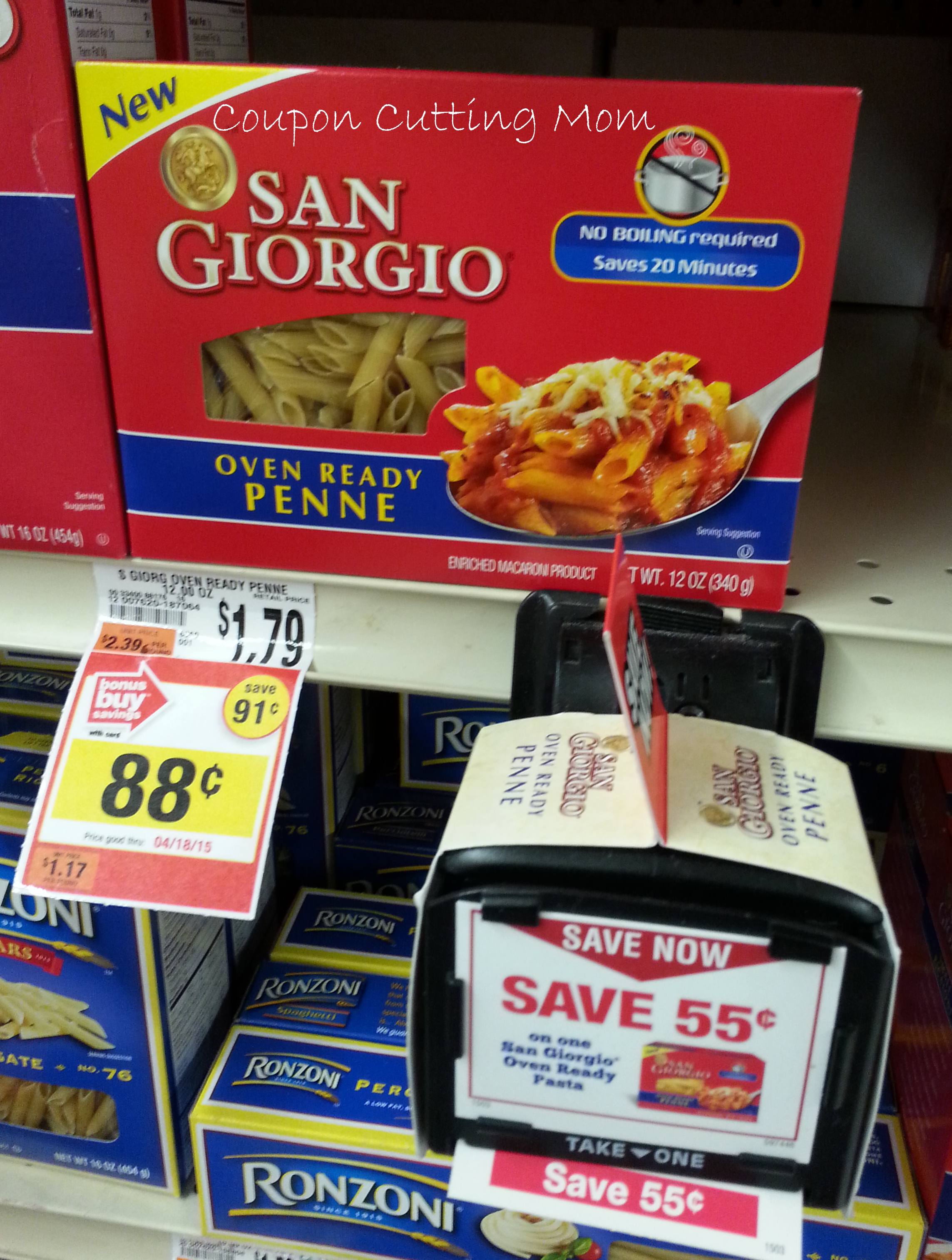 Giant: FREE San Giorgio Oven Ready Pasta 