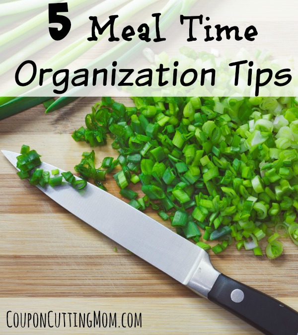 5 Meal Time Organization Tips