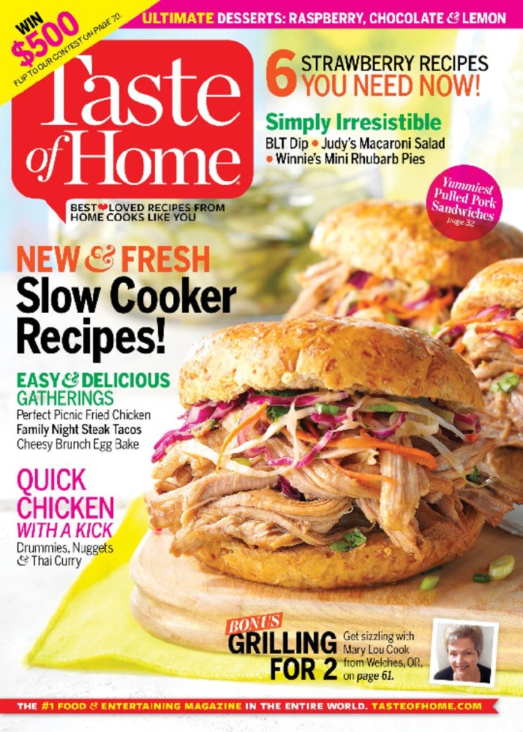 FREE Taste of Home Magazine Subscription