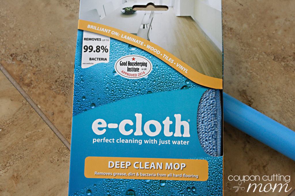 Keep Your Floors Sparkling Clean With e-cloth Deep Clean Mop + Giveaway