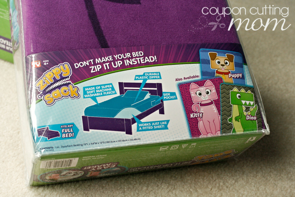 Zippy Sack is the Easy Way for Kids to Make Their Beds