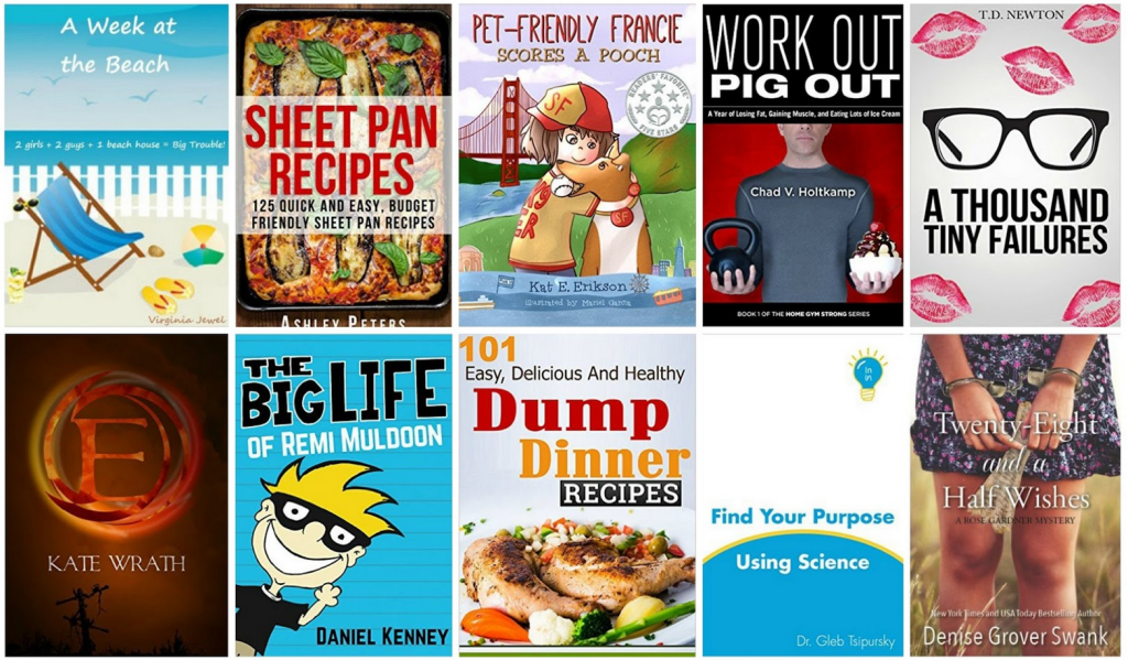 Free ebooks: A Week at the Beach, Work Out Pig Out + More Books