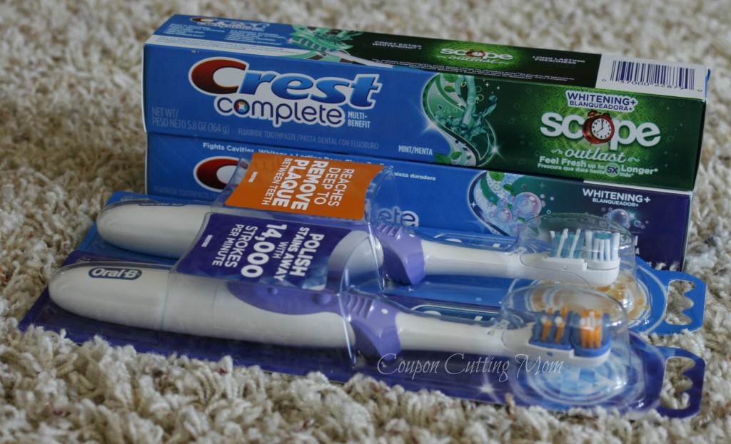 Rite Aid Shopping Trip: Moneymaker on Crest Toothpaste and Oral-B Brushes 