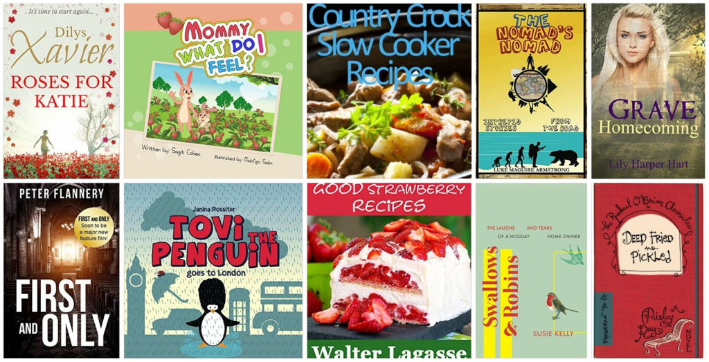 Free ebooks: Good Strawberry Recipes, Roses For Katie + More Books