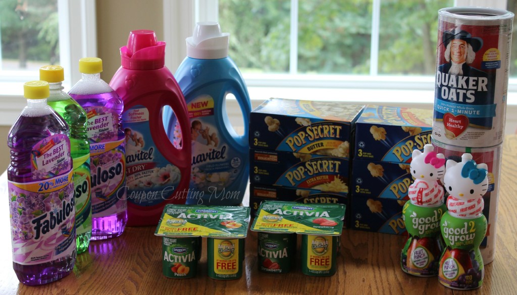 Giant Shopping Trip: $9.47 Moneymaker on $47 Worth of Pop-Secret, Dannon and More