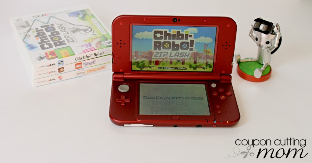 Chibi-Robo Zip Lash and the New Nintendo 3DS XL Game System
