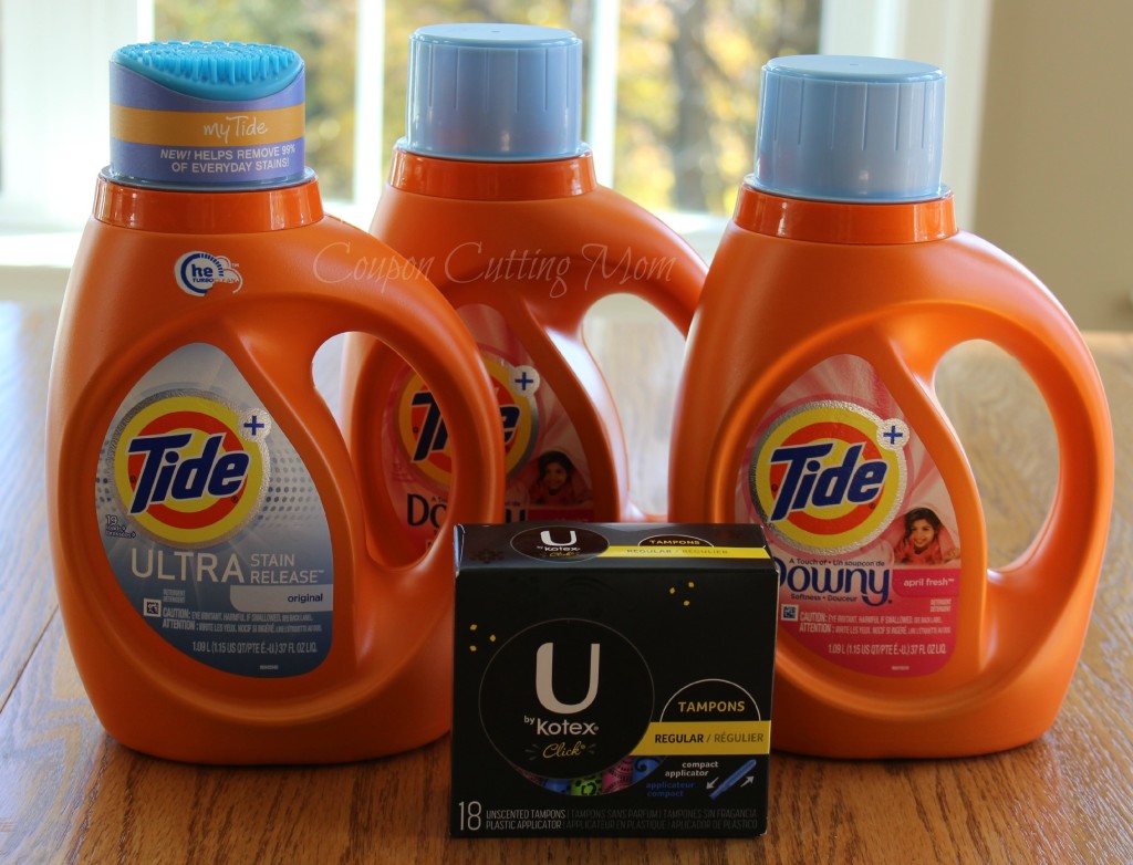 CVS Shopping Trip: 91% Savings on U by Kotex and Tide Detergent