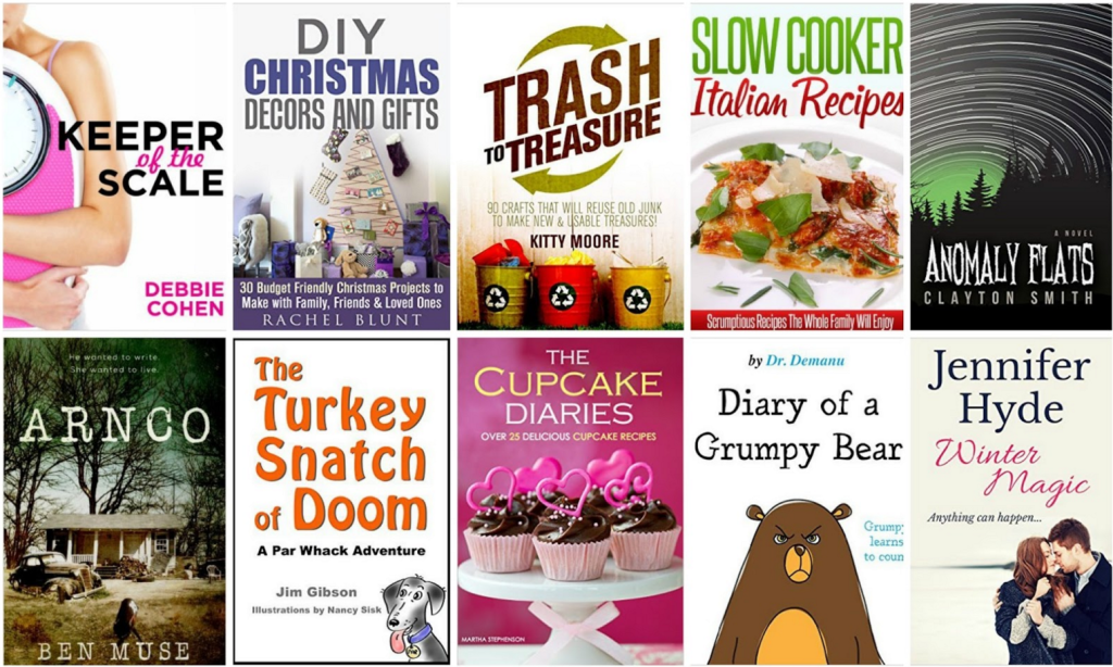 Free ebooks: Trash To Treasure, Slow Cooker Italian Recipes + More Books