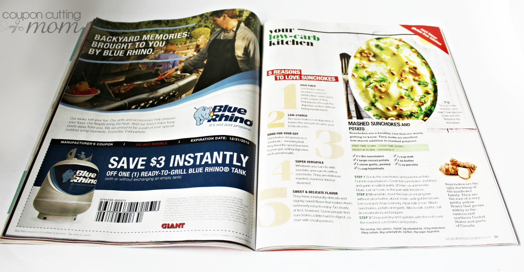 Savory Magazine From GIANT + Money Saving Shopping Tips