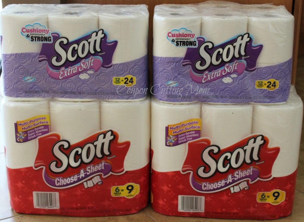Kmart: $25 Worth of Scott Bath Tissue and Paper Towels ONLY $9.66 