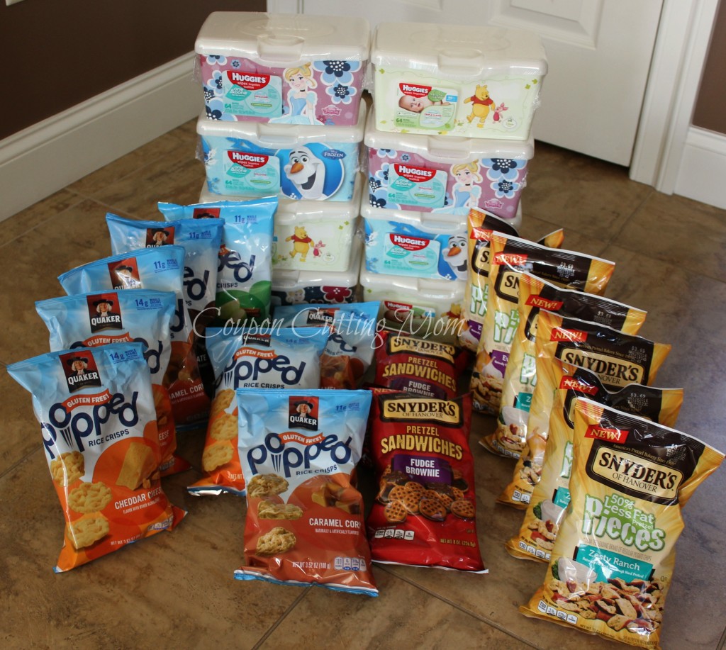 Giant Shopping Trip: $63 Worth of Quaker, Snyder's and More for $4.59 