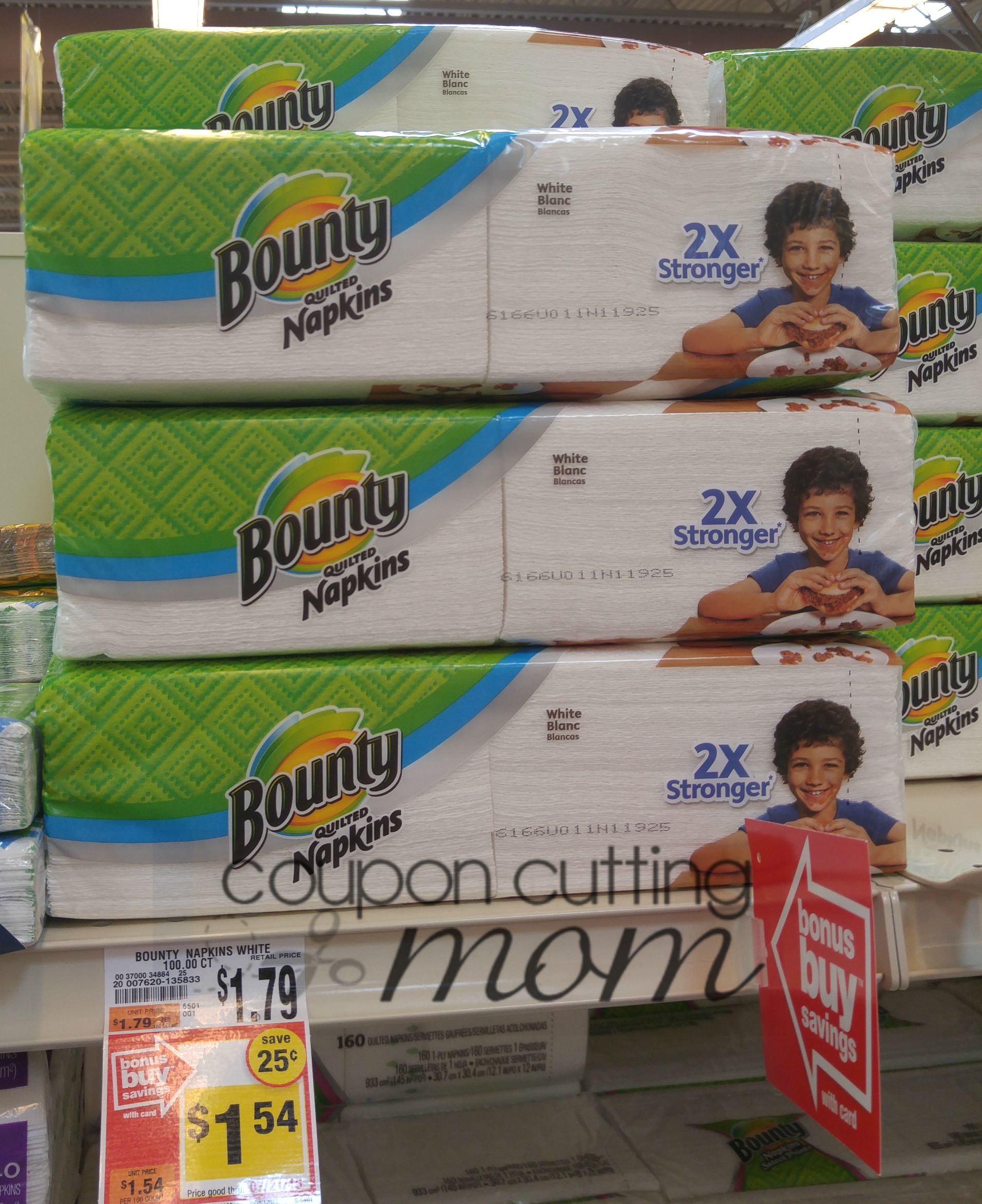 *HOT* Bounty Napkins ONLY 0.04 Per Pack