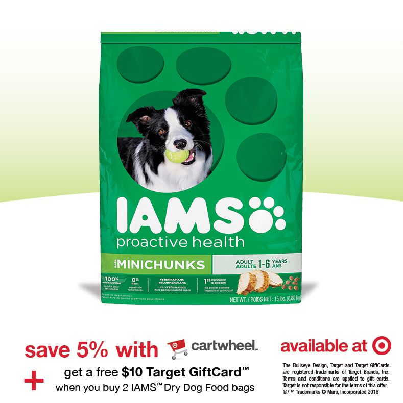 Save Big on IAMS Dog Food at Target
