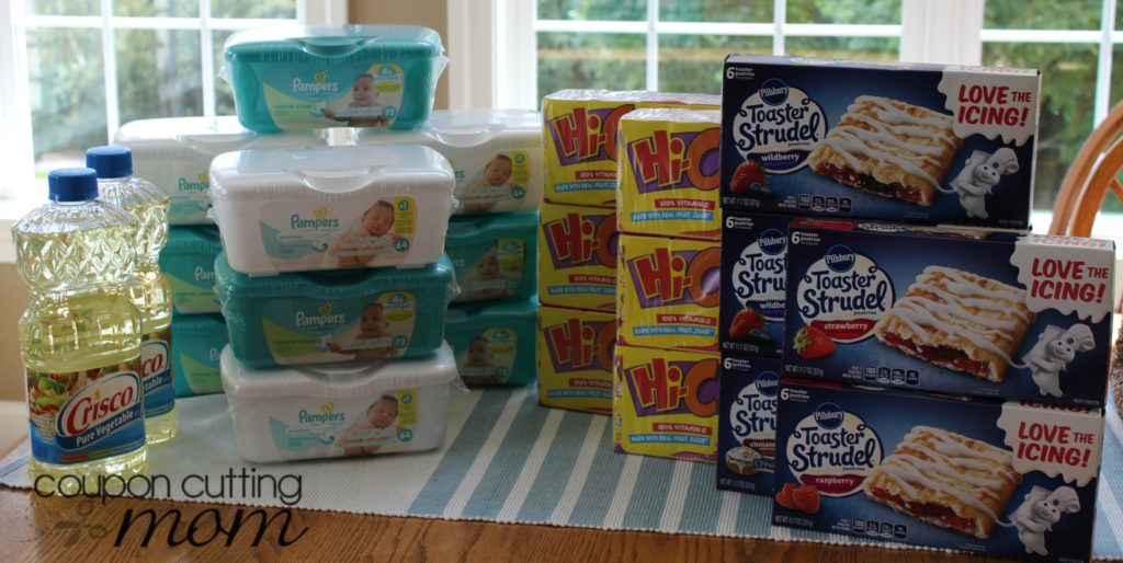 Giant Foods Shopping Trip: $56 Worth of Hi-C Drinks, Pampers Wipes and More ONLY $5.74