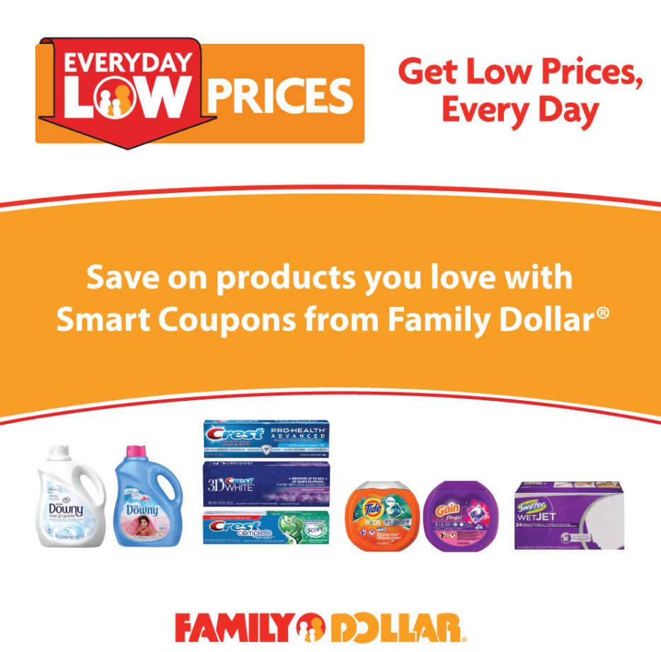 Save More Money With Family Dollar® Smart Coupons Program 