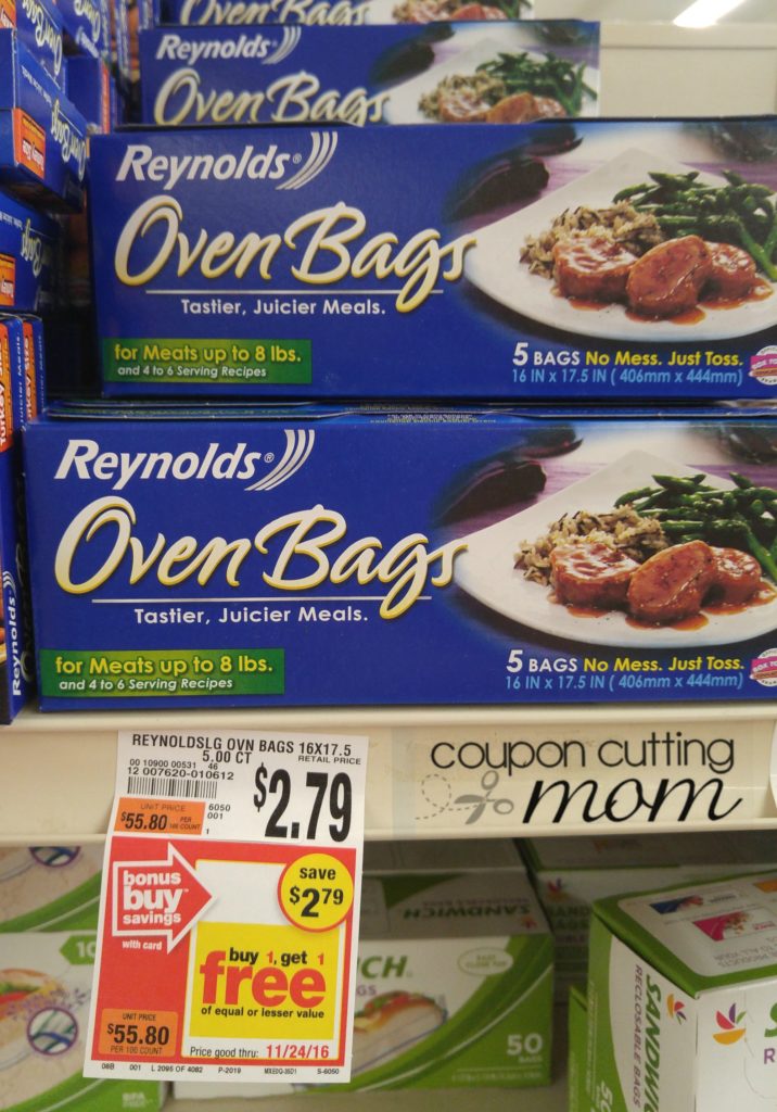 Giant: Reynolds Oven Bags ONLY $0.80 Each 