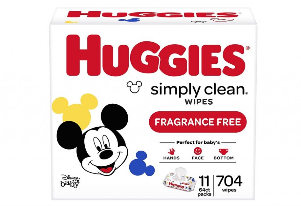 Huggies Simply Clean Baby Wipes 704 Count Only $12.46 - Regular Price $17.99