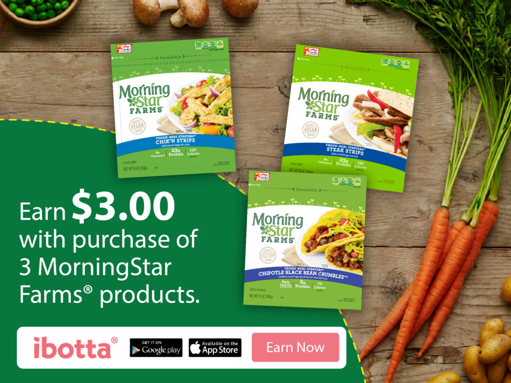 Earn $3 With This MorningStar Farms® Ibotta Offer