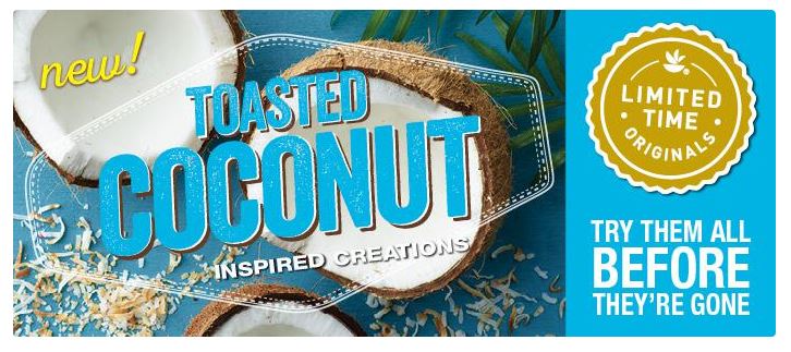 Toasted Coconut Limited Time Originals at Giant Food Store + Giveaway