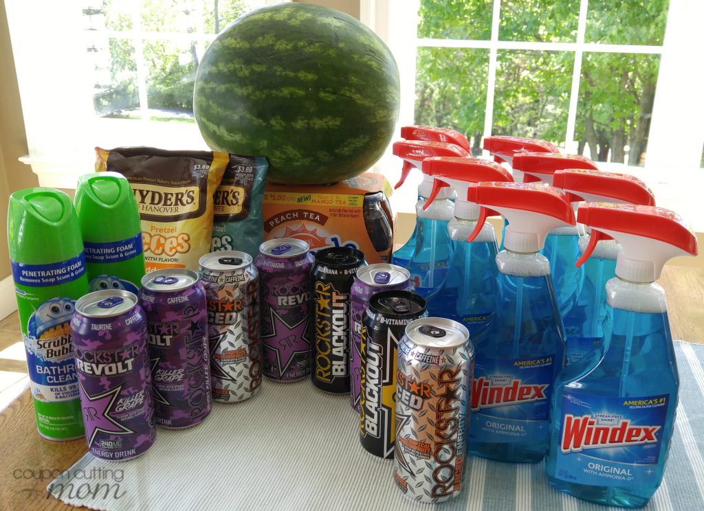 Giant Shopping Trip: $70 Worth of Windex, Rockstar and More for FREE + $3 Moneymaker
