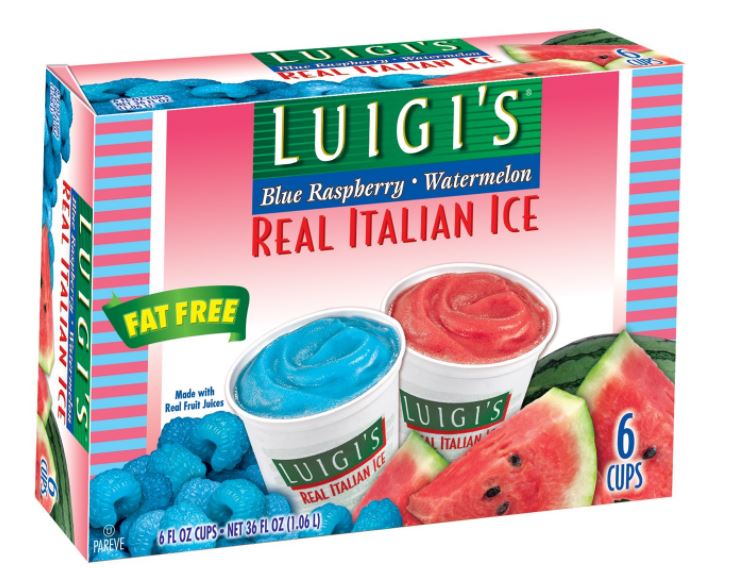 Luigi's Italian Ice FREE + Moneymaker at Giant