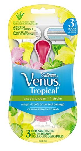 Gillette Venus Tropical Disposable Razors 48% Off Regular Price